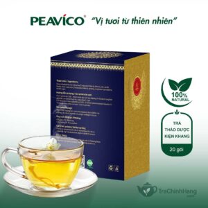 Alternative view of Trà Kiện Khang PEAVICO - Thảo Dược Đông Trùng Linh Chi (20 Gói)
