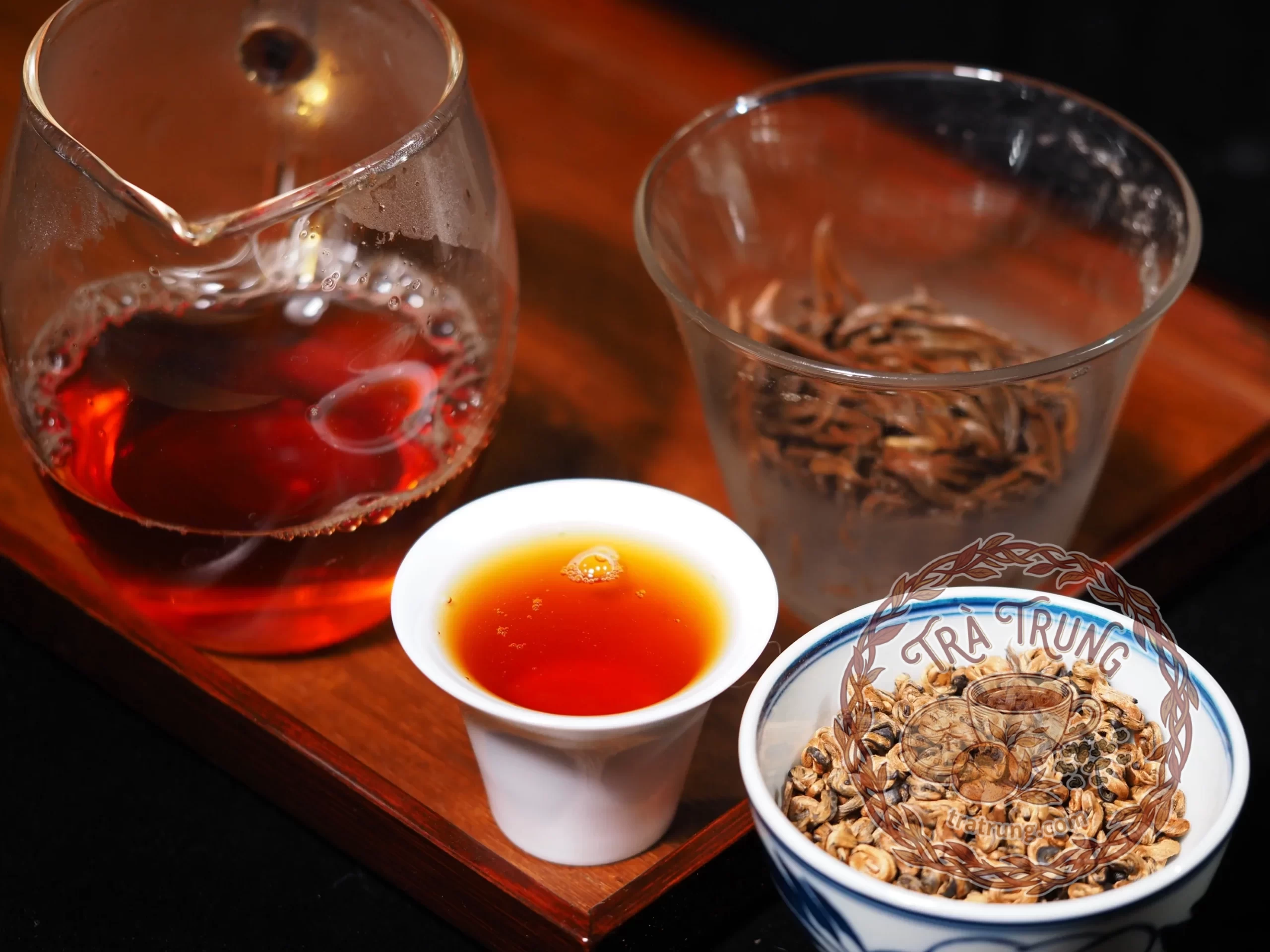 Thành phẩm thơm ngon sau quá trình oxy hóa hồng trà chuẩn xác