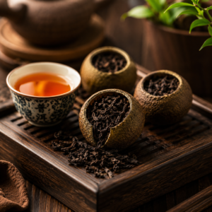 Trà Phổ Nhĩ quýt Tiểu Thanh Cam là gì? Hương vị danh trà độc đáo