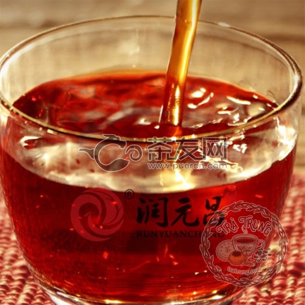 Nước trà thục phổ nhĩ chín đỏ đậm mượt mà