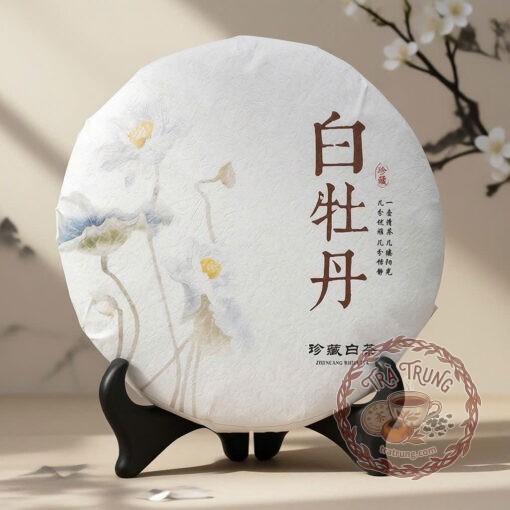 Bánh bạch trà mẫu đơn cổ thụ sấy khô dẻo dai ép chặt hằng ngày
