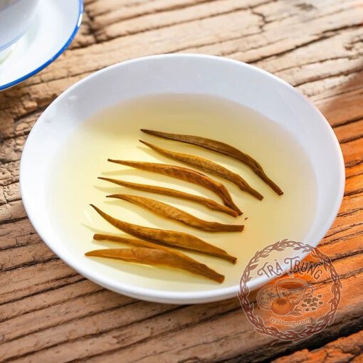 Cánh trà điền hồng đại kim châm khô dẻo thẳng vàng óng